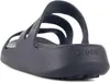 Crocs Getaway Strappy Damen Komfort-Pantoletten Schwarz Produktbild-Vorschau 8