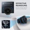 Silikon Toiletborstel mit Ventilatorfunktion, Wandmontage Produktbild-Vorschau 1