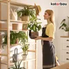 KOTARBAU® Doniczka ceramiczna złota okrągła efekt lustra ⌀ Podgląd zdjęcia produktu 7