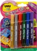 UHU YOUNG CREATIV' Glitter Glue ORIGINAL, 6x10ml, 6 Farben Produktbild-Vorschau 1
