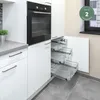 bremermann Jeu de 2 tiroirs télescopiques - 60 cm avec Voir les images du produit 2