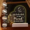 INDIGOS UG - Nachttischlampe - Herz rechts - Spruch 10 -  Produktbild-Vorschau 3