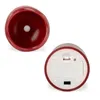 LED Kerze 4er Set rot mit Timer batteriebetrieben - 13 x 7 Produktbild-Vorschau 4