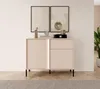 DAST Kommode mit Schublade und Türen – 103 cm breit – Beige Produktbild-Vorschau 6