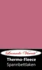 Thermofleece Spannbettlaken 120-130x200 cm Rosa Warm Winter Produktbild-Vorschau 1