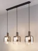 casa NOVA Pendelleuchte SVENJA H 170 cm grau Hängelampe Produktbild-Vorschau 2