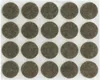 Tarrox Filzgleiter 17x6 mm rund braun 20 Stück Produktbild-Vorschau 1