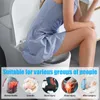 Aufblasbares Toilettensitzkissen, WC Sitzbezug mit Produktbild-Vorschau 3