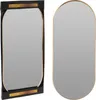 Two oval mirrors, one in packaging, the other displayed separately. Produktbild-Vorschau