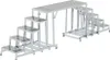 Arbeitspodest modular | Grundmodul | Aluminium-Warzenblech Produktbild-Vorschau 3