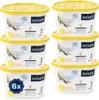 A product shot of six air freshener/dehumidifier containers stacked in two columns of three. Anteprima dell’immagine prodotto