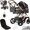 Bergsteiger Nizza 3 in 1 Kinderwagen, Kombikinderwagen Produktbild-Vorschau 1