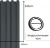 Gardine in Überbreite Blickdicht 300(B) x 245 (L) Produktbild-Vorschau 6