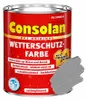 Consolan Wetterschutz-Farbe 0,75 L steingrau Produktbild-Vorschau 1