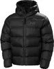A black Helly Hansen puffer jacket. Voir les images du produit