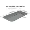 XXL Untersetzer Trog 47x24 anthrazit Produktbild-Vorschau 2