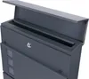 Wiltec Designer Briefkasten V48 Anthrazit und Edelstahl 370 Produktbild-Vorschau 6
