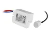 A white infrared motion sensor module and its separate sensor head are shown against a white background. Produktbild-Vorschau