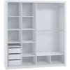 Skříň s posuvnými dveřmi 220 BONN BO11 dub artisan Náhled obrázku produktu 3