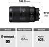 Sony E 70-350mm 4.5-6.3 G OSS - Weitwinkelobjektiv - Produktbild-Vorschau 3