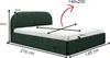 Sofello Polsterbett Modern 90-200x200 Kopfteil abgerundet Produktbild-Vorschau 7