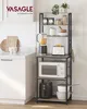 A kitchen shelf with various appliances and kitchenware. Náhled obrázku produktu
