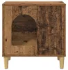 vidaXL Katzenhaus Altholz 51 x 30 x 52 cm Holzwerkstoff Produktbild-Vorschau 5