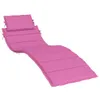 vidaXL Coussin pour chaise longue Rose Tissu Oxford Voir les images du produit 1