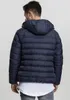 Bunda Urban Classics Basic Bubble Jacket nvy/wht/nvy - L Náhled obrázku produktu 4