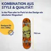 Best Sporting Skull Holz-Skateboard – Street-Board mit Produktbild-Vorschau 3
