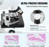 Microscope composé binoculaire SucceBuy, grossissement 40 à Voir les images du produit 6