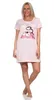 Camicia da notte donna pigiama da notte; rosa cipria/S/36 Anteprima dell’immagine prodotto 2