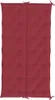 Cuscini per panca da giardino 2 pz. Tessuto Oxford rosso Anteprima dell’immagine prodotto 5