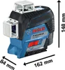 Laser lineare Bosch GLL 3-80 C, 1 batteria GBA 12V 2,0Ah, 1 Anteprima dell’immagine prodotto 37