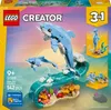 LEGO Creator 3-in-1 set: Zeedieren. Prachtige dolfijnen - Productafbeelding-voorbeeld 10