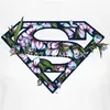 Spreadshirt DC Comics Superman Florales Logo Blumenmuster Produktbild-Vorschau 2