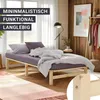 Homestyle4u Bett 100x200 cm Jugendbett Bettgestell Holzbett Produktbild-Vorschau 3