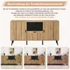 Merax Sideboard Kommode mit 2 Schubladen und 3 Türen, Produktbild-Vorschau 10
