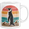 Retro Pinguin Tier Tasse Geschenk Lustige Geschenkidee Produktbild-Vorschau 1