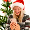 Weihnachtsmannmütze aus Plüsch mit Bommel Produktbild-Vorschau 4