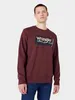 WRANGLER Herren, Sweatshirt GRAPHIC CREW, L, Braun, ralph, Produktbild-Vorschau 2