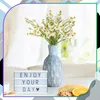 EDIBAZZAR | Fleurs artificielles Marguerites Set de 12 Voir les images du produit 5