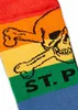 St. Pauli - Regenbogen Streifen, Socken 35/38 Produktbild-Vorschau 3