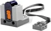 A LEGO Power Functions Infrared Receiver with a connected cable and receiver unit. Produktbild-Vorschau
