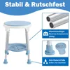 TWOLIIN Tabouret de douche pivotant Réglable en hauteur Voir les images du produit 4