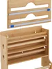 Relaxdays Wandrollenhalter 3-fach, Küchenrolle, Alufolie, Produktbild-Vorschau 5