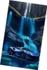 Plážová osuška modrá 80x160 cm - Ferrari 488 Spider Náhled obrázku produktu 1