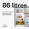 Klarstein Irene - combiné réfrigérateur-congélateur, Voir les images du produit 2