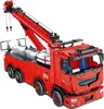 Mould King 19008 Carro attrezzi rosso con 19 motori + Anteprima dell’immagine prodotto 1