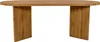 Esstisch oval mit geraden Kanten 204x90 cm Holz Produktbild-Vorschau 6